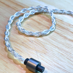 Premium IEM Cable - 6N Oxygen Free, Pure Silver Plated