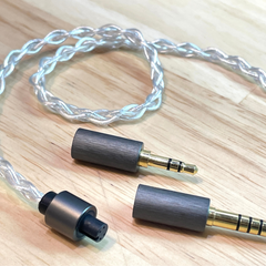 Premium IEM Cable - 6N Oxygen Free, Pure Silver Plated