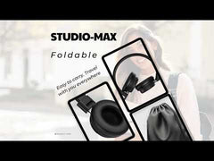 Studio-Max, Wireless Passive Noise Isolation Headphones